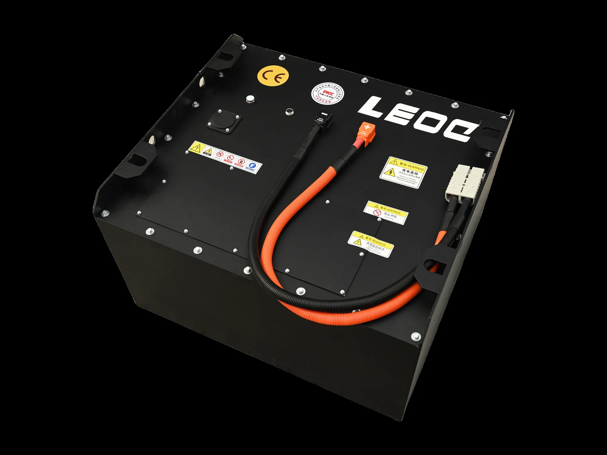 LEOC 리튬인산철 지게차 배터리 실물 사진 4